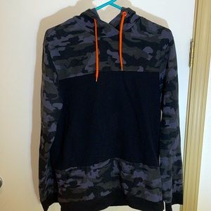 Ideology Grey Camo Hoodie S